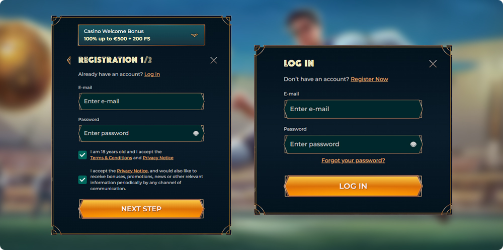 MonsterWin Casino Login and Registration